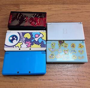 【ジャンク品】 Nintendo 任天堂 3DS DSLite ゲー厶機 5点 まとめ