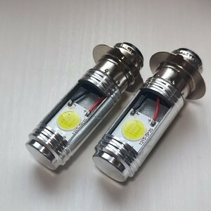 スーパーカブ 1991-1999 A-C50 LED PH7 LEDヘッドライト Hi/Lo バルブ バイク用 2個セット ホワイト HONDA ホンダ