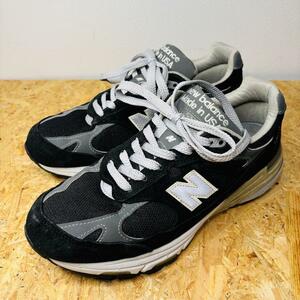 【 1円 スタート ！ 】 new balance MR 993 BK Made In USA 26.0 4E