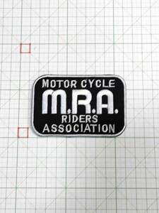 //*◆ MRA モーターサイクル ワッペン ライダー レース ◆ アイロン接着OK