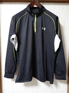 ■1105■UNDER ARMOUR アンダーアーマー　UAマッチプレイストーム1/4ジップ 長袖 XL MGF5740●