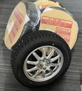 VEMOTION Vエモーション 15×5 1/2J　185/65R15 ダンロップ スタッドレス 4本セット 注目99円スタート