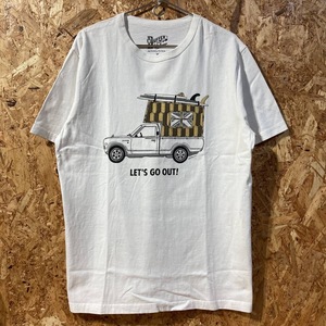 The DUFFER of St.GEORGE NISSAN DATSUN Tシャツ XL 白 コラボ 別注 限定 ザ ダファー オブ セントジョージ 日産 パイクカー SHO WATANABE