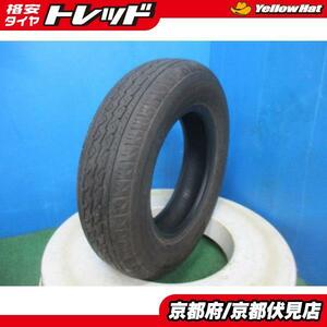 1本 2022年製 中古 夏 サマータイヤ ブリヂストン K370 145/80R12 80/78N LT 軽バン 軽トラなどに