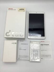 ＃5697　docomo dTab Compact d-02K 初期化済 残債なし タブレット端末ドコモ dタブ 32gb IMEI：867555033764742