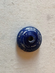 Glass Mosaic bead North -Central Europe c.1stcentury -5thcentury . D.2.0cm