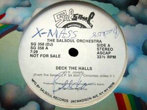 □試聴□The Salsoul Orchestra-Deck Halls/Christmas Suite□