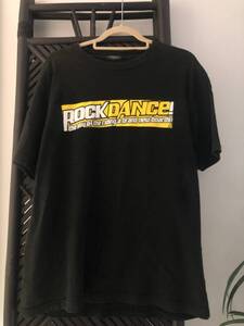 送料無料 ロックダンス ROCKDANCE Tシャツ Lサイズ サーフィン SURF T-shirt 黒 ブラック Black 美品