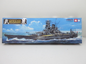 n80972-ty 未開封○タミヤ 1/350スケール 日本海軍戦艦 武蔵 MUSASHI [068-241109]