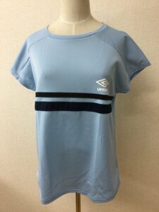 umbro アンブロ 水色 メッシュトップス サイズ胸囲89 身長170