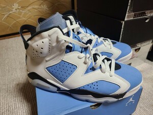 NIKE Air Jordan 6 UNC 27.5 og 1 2 3 4 5 7 8 11 12 travis