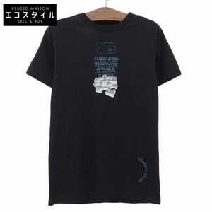 新品同様 OFF-WHITE オフホワイト DRIPPING ARROWS S/S Tシャツ トップス メンズ ブラック S OMAA027R20185005