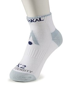 KARAKAL(カラカル) 2重構造ソックス (女性用) X2 TEC SOCKS Trainer KC 514 水色 3~6