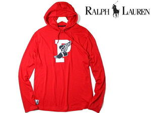 新品同様■ 即決　限定復刻　ウイングフット　フーディー　パーカ　ポロ ラルフローレン　赤　Lサイズ　WING FOOT　POLO RALPH LAUREN 美品