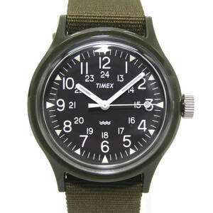 TIMEX タイメックス オリジナルキャンパー TW2P88400 Camper 36mm ミリタリーウォッチ オリーブ アナログ ブラック グリーン 28009083