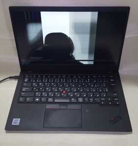 【訳あり】 Lenovo ThinkPad X1 Carbon 20UA i5 第10世代 ①●