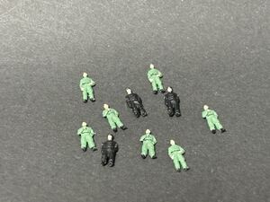 WTM 1/144 ジオラマ ドイツ兵セット④【同梱可能】アメリカ ワールドタンクミュージアム 情景小物