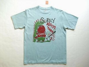 Lot.33005　クルーネックＴシャツ/SORRY ABOUT THAT（ダブルワークス）　コットン100%　丸胴　ウエアハウス　希少　デッドストック　新品