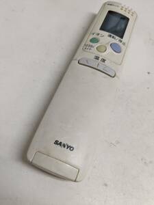 【FKB-11-168】 SANYO RCS-SP2 サンヨー エアコン リモコン　動確済