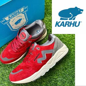 50%割引価格！新品未使用【KARHU カルフ 1995年 復刻モデル ARIA Burgundy AFEW STORE購入 US10 28cm】 gel lyte kayano vintage mita 別注