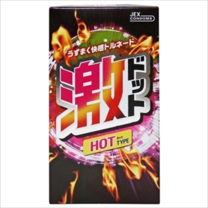 まとめ得 激ドット ホットタイプ ジェクス コンドーム x [5個] /h