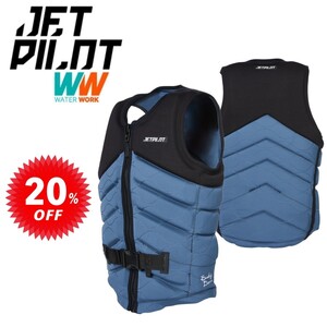 ジェットパイロット JETPILOT 2023 セール 20%オフ 送料無料 バスティ X1 F/E ネオ ベスト JA22308 ブラック/スレート L