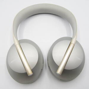 T2883☆ボーズ BOSE ノイズキャンセリング ヘッドホン Noise Cancelling Headphones700 ラックスシルバー 動作確認済 中古品【オーディオ】