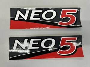 【いすゞ】ＮＥＯ５　ステッカー　２枚セット　トラック・積載車・セーフティローダー用　サイドデカール／新品・未使用【ISUZU】