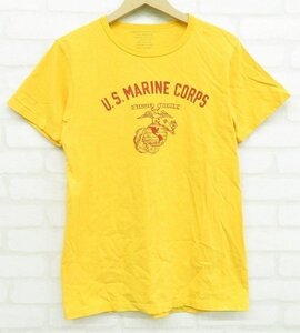 7T2756■クリックポスト対応■リアルマッコイズ U.S. MARINE ミリタリーTシャツ MC22016 The REAL McCOY