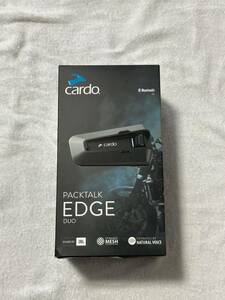 Cardo カルド バイク インカム PACKTALK EDGE 1-15人用 PT200001 2個セット