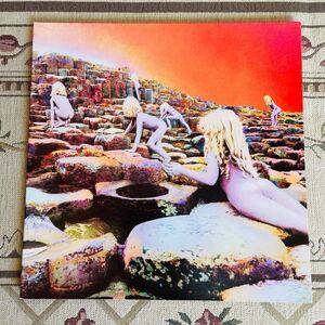 Led Zeppelin レッドツェッペリン 聖なる館 Houses Of The Holy P-10107A インサート有り LP レコード 日本盤 見開きJKT