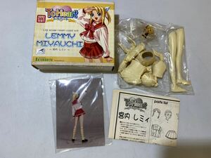 46768-4【自宅保管品】☆未組立☆コトブキヤ 1/8 ToHeart 宮内レミィ レジンキャストキット 初回特典ピンズ付き ガレージキット ガレキ