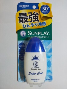 ロート製薬 メンソレータム サンプレイ スーパークール SPF50+ PA++++ UV耐水性** 30g 日焼け止め乳液 顔・からだ用 y10427-1-HB4