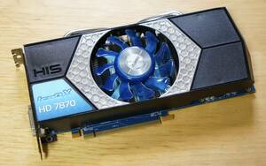 定番！HIS Radeon HD7870 IceQ X 2GB macEFI Metal対応 クロック1000MHz 2008-2012MacPro 最新macOS Sequoia15.1まで対応