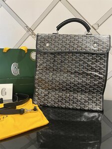 ■定額44万■【新品同様】ゴヤール Goyard 男女兼用リュックサック 牛革キャンバス