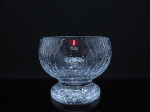 iittala/イッタラ Kekkerit/ケッケリト Timo Sarpaneva/ティモサルパネヴァ デザートグラス デザートボウル H9cm ブランドシール付き [1]