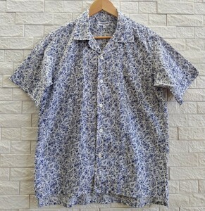 Engineered Garments エンジニアードガーメンツ ペイズリー 半袖 シャツ S 