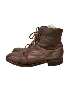 GUIDI◆ブーツ/42.5/BRW/レザー