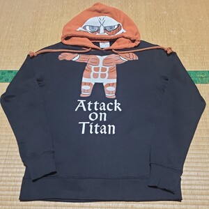 進撃の巨人 パーカー サイズM ユニバーサルスタジオジャパン attack on titan