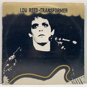 激レア!Cut無し!良好盤! US 完全オリジナル 初版Dynaflex 橙ラベ LOU REED Transformer (