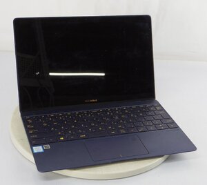 ジャンク品 12.5インチ ASUS ZenBook3 UX390U/Core i7 7500U/メモリ16GB/HDD無/エイスース ノート PC R111515