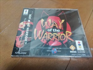 レア　新品未開封　ウェイ・オブ・ザ・ウォリアー　 3DO ソフト　WAY of the WARRIOR 未使用