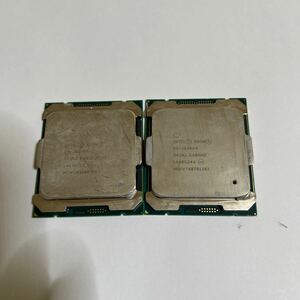 Intel Xeon E5-2690V4 2枚セット