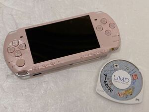 SONY PSP PSP3000 限定品 AKB48仕様 プレイステーションポータブル ブロッサムピンク 恋愛総選挙 カセット付