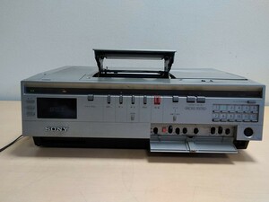 SONY Betamax SL-J9 通電確認のみ 現状品 ソニー ベータマックス ビデオカセットレコーダー ヤフオクのみ出品 商品説明必読 