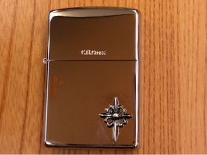 C.H.Cross 十字架 クロス シリアルナンバー入り zippo ライター 喫煙グッズ 銀色 【1805】K