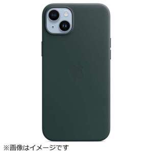 ◆新品未開封 アップル Apple MagSafe対応 iPhone 14 Plus レザーケース 【MPPA3FE/A】 [フォレストグリーン 純正] 1点限り