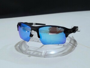 正規品 新品 偏光レンズ2枚付き OAKLEY FLAK 2.0 XL オークリー フラック Sapphire Black Polarized サファイア ポラライズド サングラス