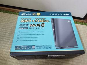 TP-Link WiFi ルーター 無線LAN WiFi6 11AX AX6000 4804 + 1148Mbps 2.5Gbps WAN/LANポートx1 縦型 Archer AX80