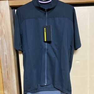 【新品】Essential Jersey MAVIC 半袖ジャージ　L Black マビック